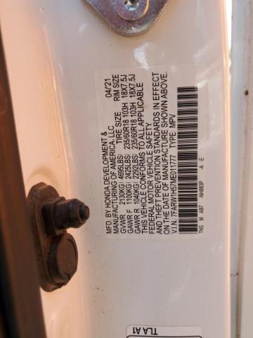 2021 HONDA CR-V EX - 7FARW1H57ME011777