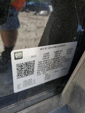 2025 CHEVROLET TRAX 1RS KL77LGEP3SC021153