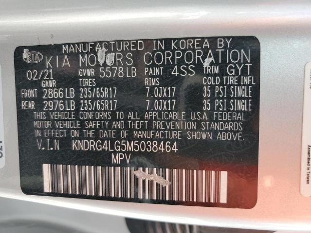 2021 KIA SORENTO S KNDRG4LG5M5038464