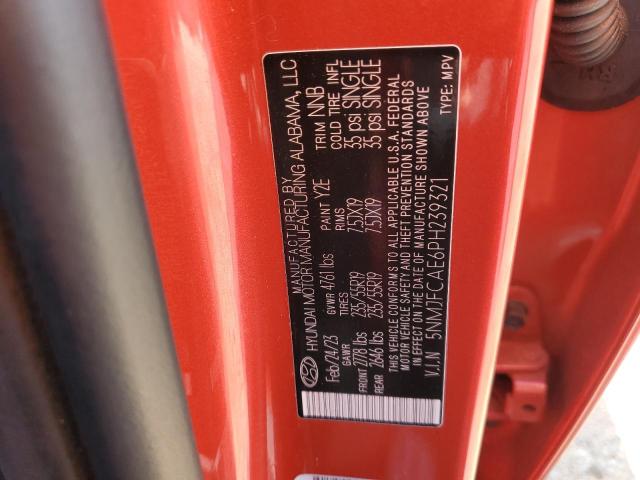2023 HYUNDAI TUCSON SEL - 5NMJFCAE6PH239321