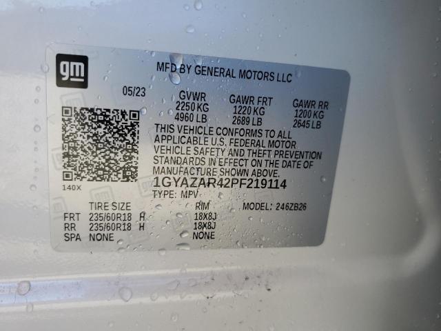 2023 CADILLAC XT4 LUXURY 1GYAZAR42PF219114