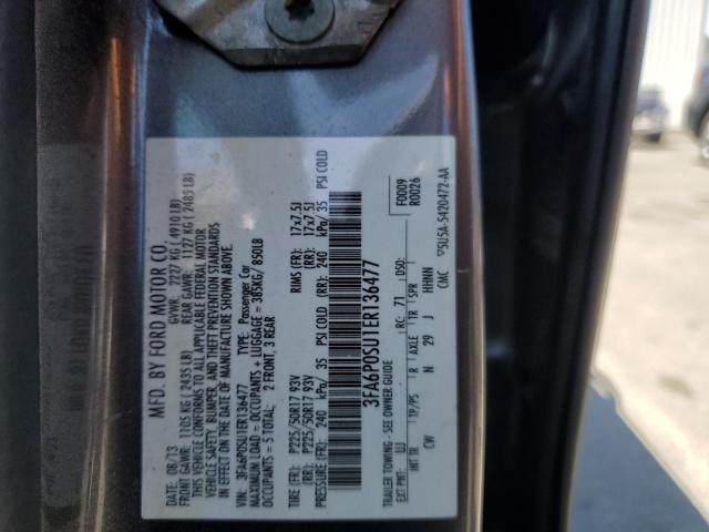 2014 FORD FUSION TIT - 3FA6P0SU1ER136477