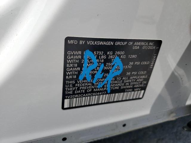 2024 VOLKSWAGEN ATLAS SE - 1V2DR2CAXRC604477