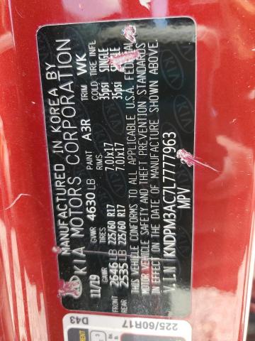 2020 KIA SPORTAGE L - KNDPM3AC7L7777963