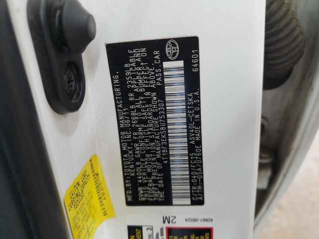 2011 TOYOTA CAMRY BASE - 4T1BF3EK5BU753307