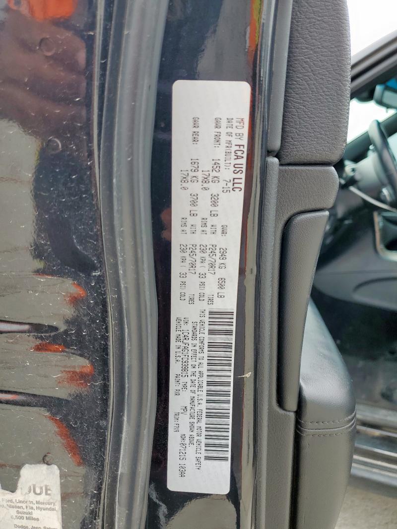 2015 JEEP GRAND CHER - 1C4RJFAG1FC939815
