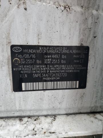 2016 HYUNDAI SONATA SPO - 5NPE34AF1GH392720