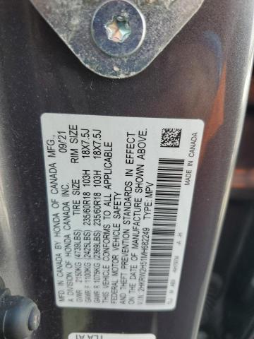 2021 HONDA CR-V EX 2HKRW2H51MH682249