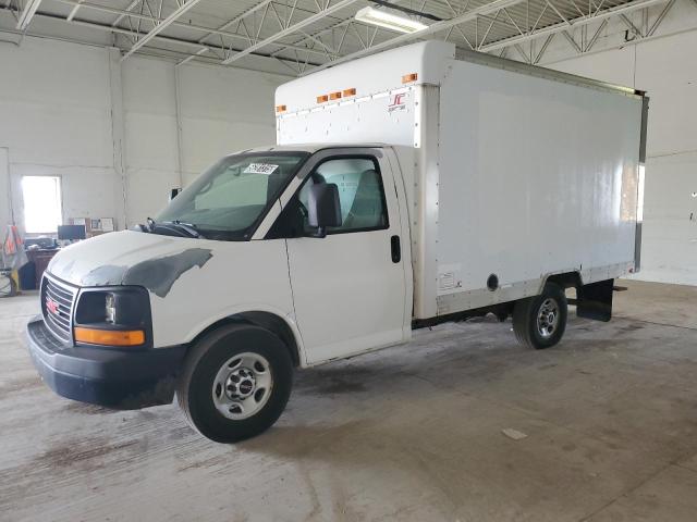 GMC SAVANA CUT 2011 white cutaway flexible fuel 1GD072BG1B1165632 photo #1