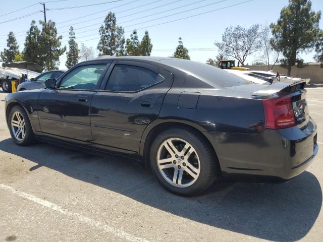 DODGE CHARGER R/ 2006 black sedan 4d gas 2B3KA53H36H449912 photo #3