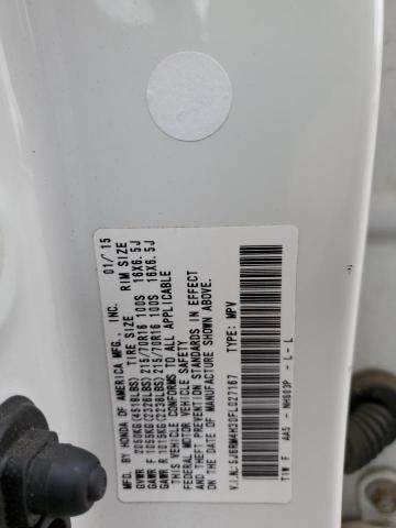 2015 HONDA CR-V LX 5J6RM4H30FL027167