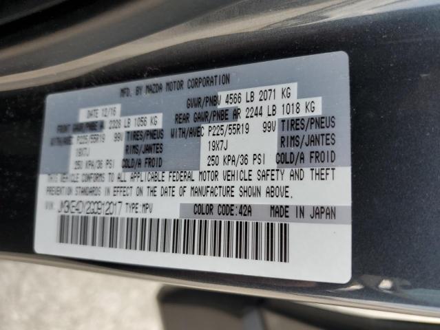 2016 MAZDA CX-5 GT JM3KE4DY2G0912017