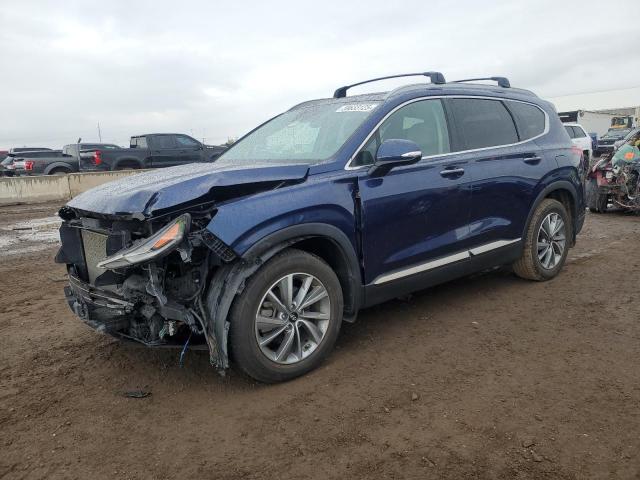 HYUNDAI SANTA FE L 2020 blue  gas 5NMS5CAD3LH209900 photo #1