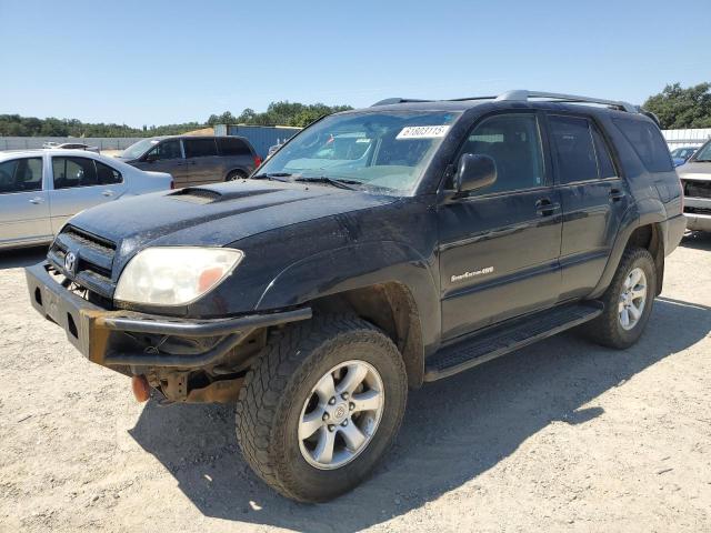 TOYOTA 4RUNNER SR 2005 black  gas JTEBU14R258045568 photo #1