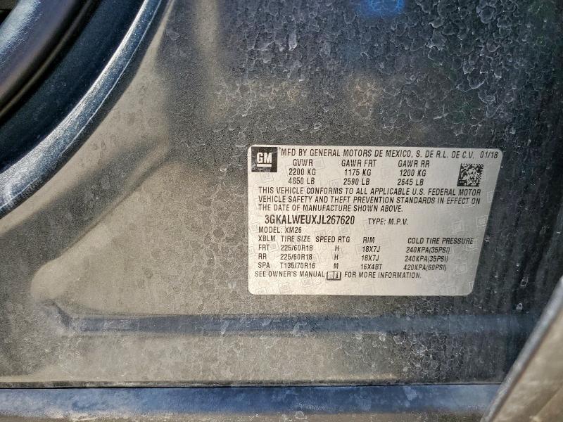 2018 GMC TERRAIN SL - 3GKALWEUXJL267620