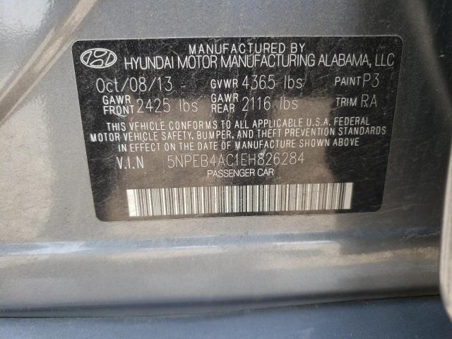 2014 HYUNDAI SONATA GLS - 5NPEB4AC1EH826284