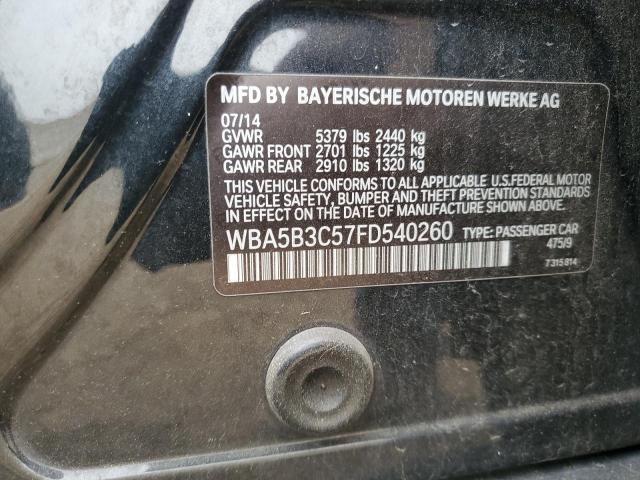 2015 BMW 535 XI WBA5B3C57FD540260