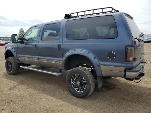 FORD EXCURSION 2003 blue 4dr spor diesel 1FMSU41P33EC62002 photo #3