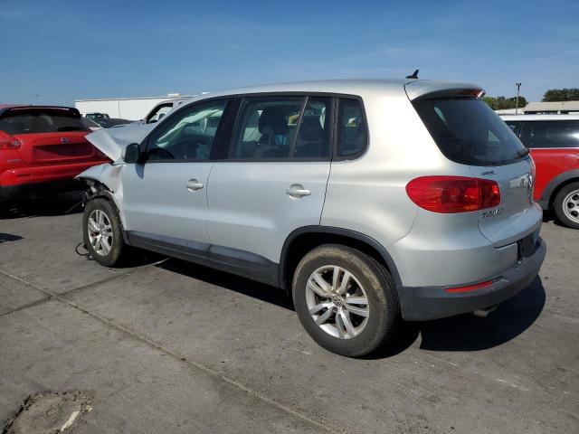 VOLKSWAGEN TIGUAN S 2013 silver  gas WVGAV3AX4DW615586 photo #3