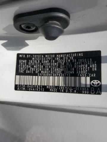 2019 TOYOTA COROLLA L - 5YFBURHEXKP938713