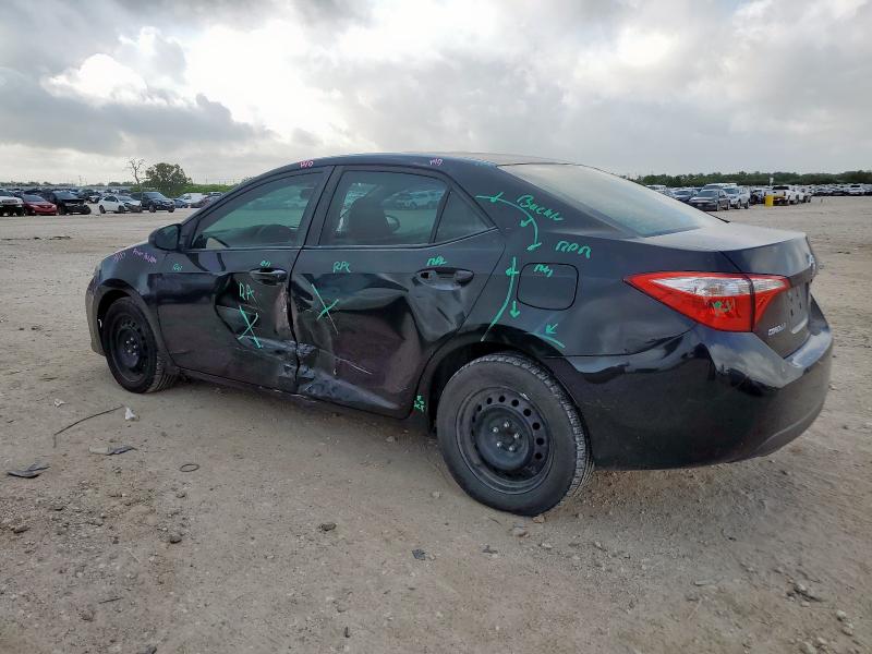 TOYOTA COROLLA L 2015 black  gas 5YFBURHE6FP309830 photo #3