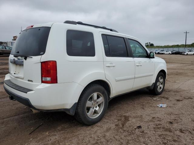 HONDA PILOT EXL 2011 white  gas 5FNYF4H5XBB049932 photo #4