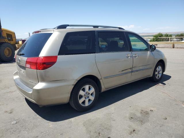TOYOTA SIENNA CE 2004 gold  gas 5TDZA23C14S114551 photo #4