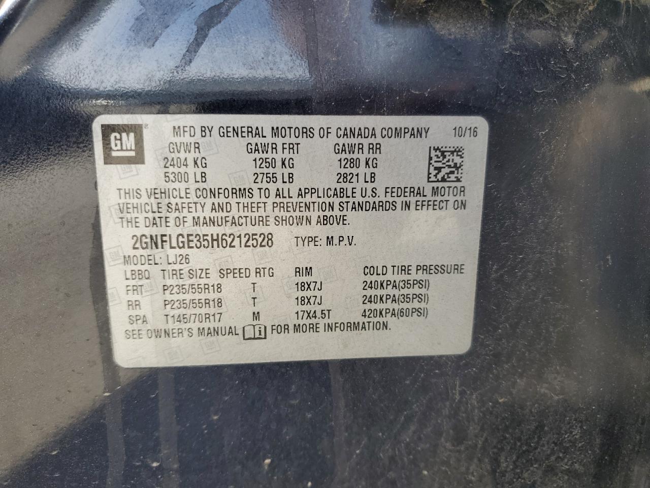 CHEVROLET EQUINOX PREMIER