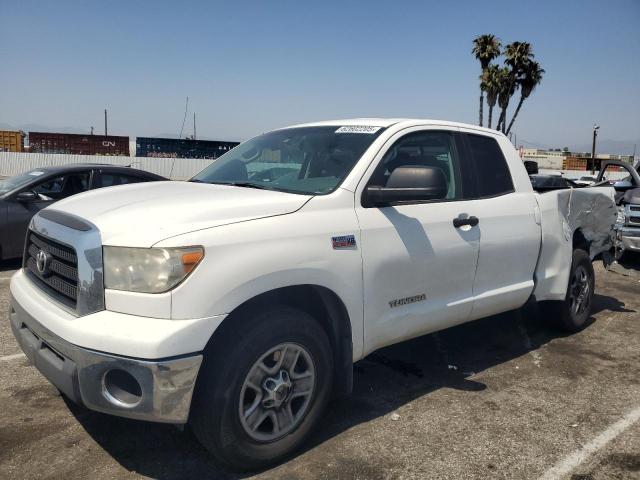 TOYOTA TUNDRA DOU 2008 white  gas 5TFRV541X8X064834 photo #1