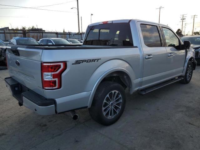 FORD F150 SUPER 2019 silver  Gasoline 1FTEW1C52KKC04212 photo #4