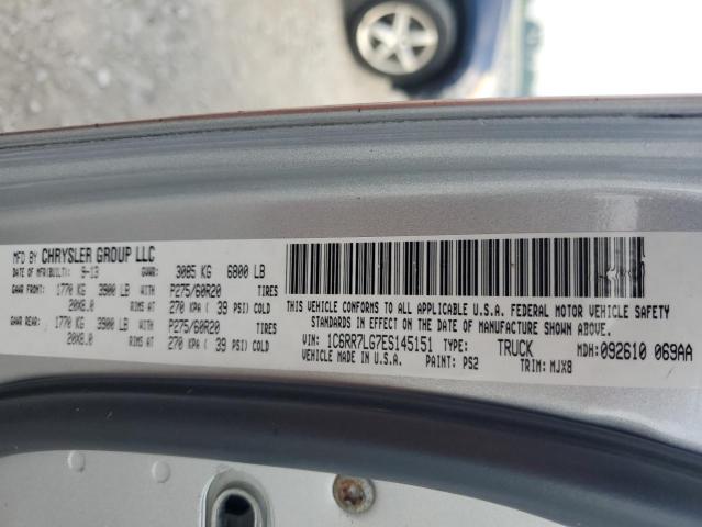 2014 RAM 1500 SLT - 1C6RR7LG7ES145151