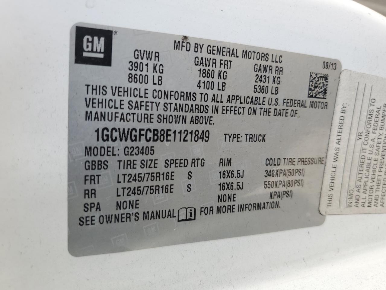 CHEVROLET EXPRESS G2