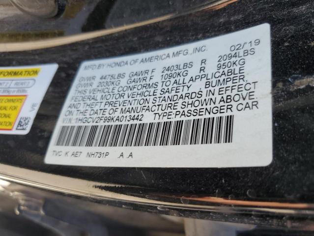 2019 HONDA ACCORD TOU 1HGCV2F99KA013442