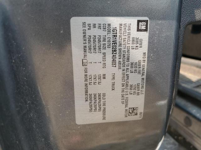 2011 GMC SIERRA C15 - 1GTR1VE02BZ404037