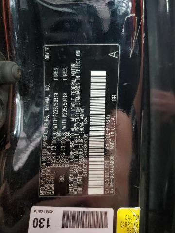 2017 TOYOTA SIENNA SE 5TDXZ3DC2HS868309