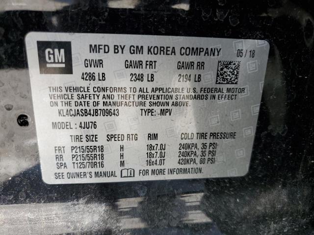 2018 BUICK ENCORE PRE KL4CJASB4JB709643