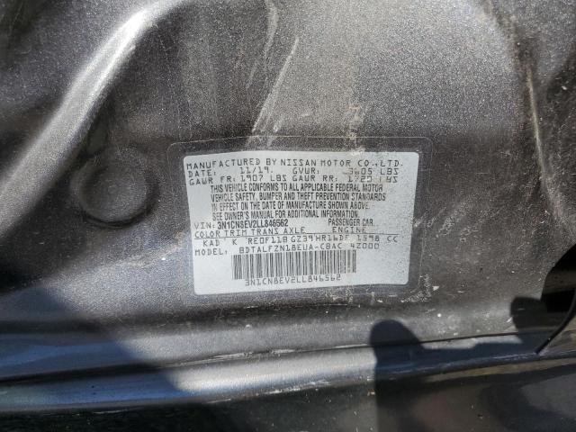 2020 NISSAN VERSA SV - 3N1CN8EV2LL846562