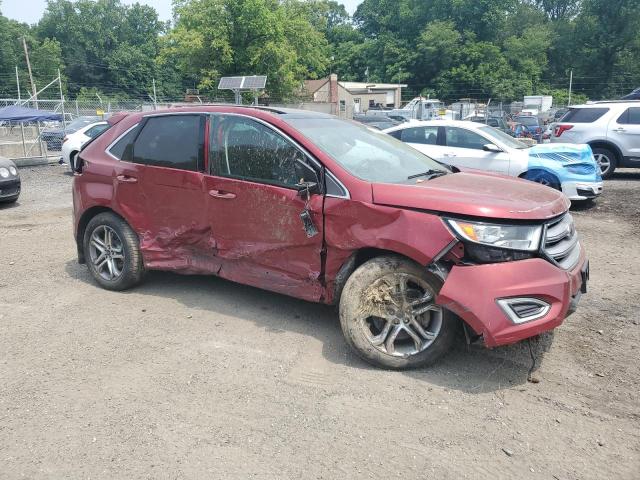 Vin: 2fmtk4k84fbb21814, lot: 59671535, ford edge titanium 20154
