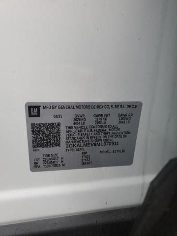 2021 GMC TERRAIN SL 3GKALMEV8ML370911