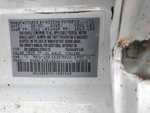 2020 NISSAN SENTRA SR 3N1AB8DV4LY284412