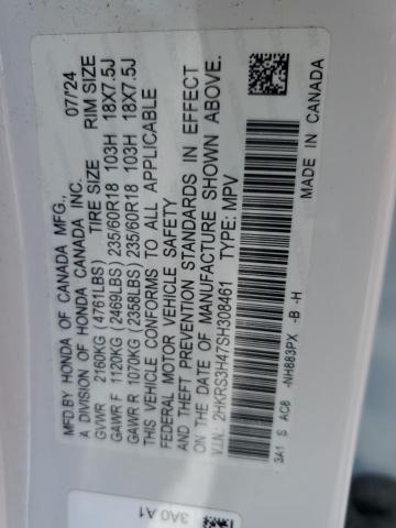2025 HONDA CR-V EX 2HKRS3H47SH308461