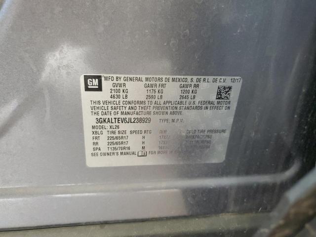 2018 GMC TERRAIN SL - 3GKALTEV6JL238929