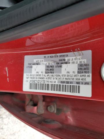 2016 MAZDA CX-3 TOURI JM1DKBC7XG0121709