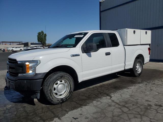 FORD F150 SUPER 2018 white  gas 1FTEX1C50JKF06495 photo #1