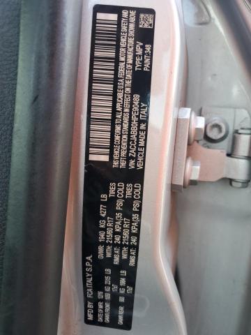 2017 JEEP RENEGADE L ZACCJABB0HPE90489