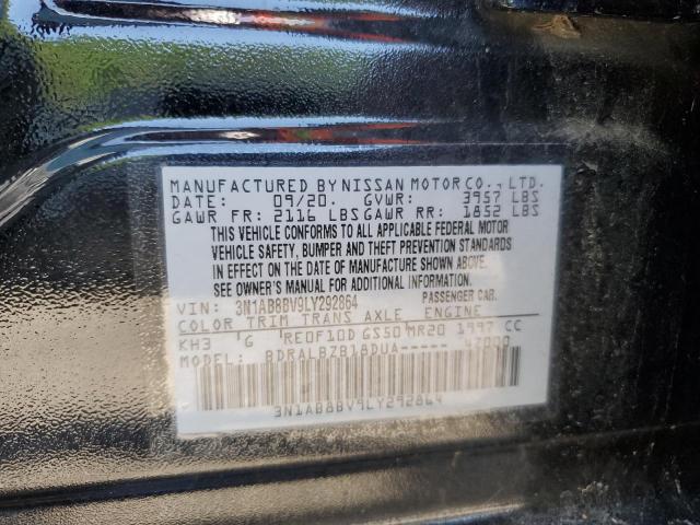 2020 NISSAN SENTRA #3239332499