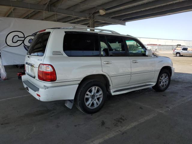 LEXUS LX 470 2004 white  gas JTJHT00W343546274 photo #4