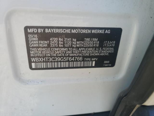 2016 BMW X1 XDRIVE2 - WBXHT3C39G5F64766