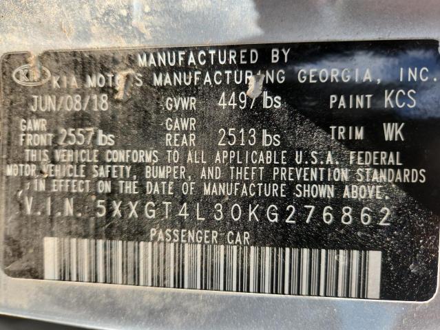 2019 KIA OPTIMA LX - 5XXGT4L30KG276862