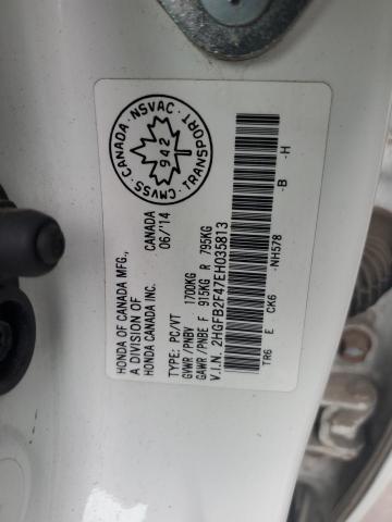 2014 HONDA CIVIC LX - 2HGFB2F47EH035813